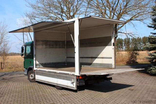 Specialios paskirties sunkvežimis MAN TGL 10.220 BL Schwenkwand LBW  * Verkaufswagen *