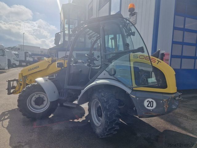Radlader KRAMER 5085T Teleskop Radlader 4x4 Allrad Hundegang 627