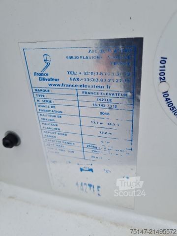 Teherautóra szerelt munkaállvány RENAULT Maxity DTI 130 142 TLE AH 14,2 m UVV NEU HU NEU