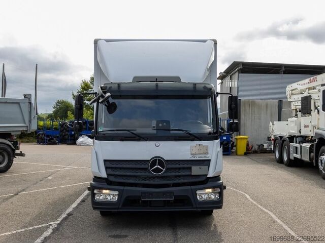 Skriňová dodávka MERCEDES-BENZ Atego 821 L Junge Koffer LBW Zurrösen
