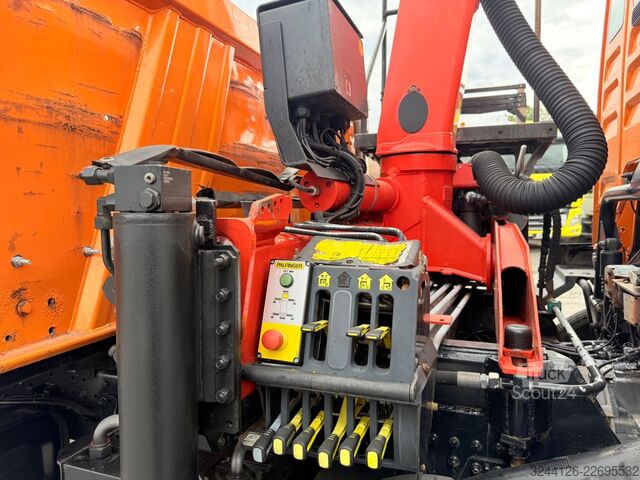 Camion benne MAN TGM 18.340BB/Meiller+PalfingerPK11001B+Greifer