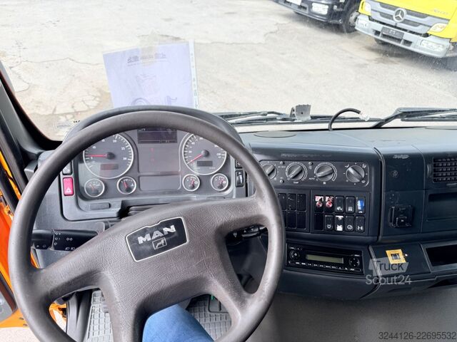 Camion benne MAN TGM 18.340BB/Meiller+PalfingerPK11001B+Greifer