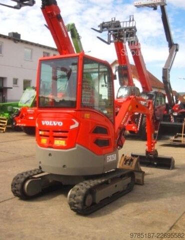 Mini bager VOLVO ECR 25 D * 2x Löffel *