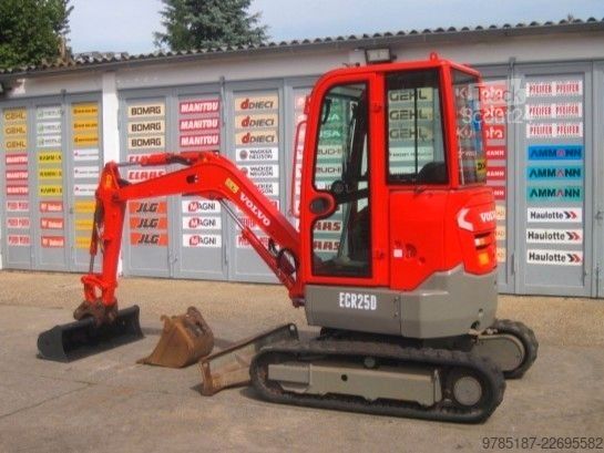 Mini bager VOLVO ECR 25 D * 2x Löffel *