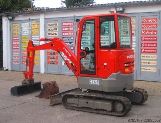 Mini bager VOLVO ECR 25 D * 2x Löffel *