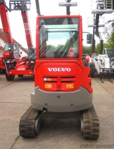 Mini bager VOLVO ECR 25 D * 2x Löffel *