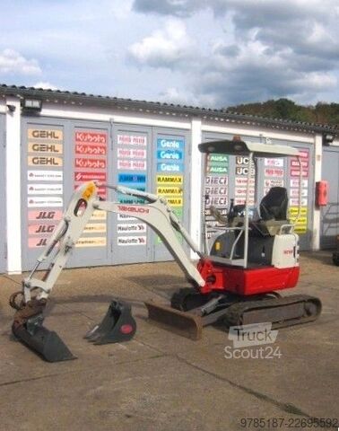 Mini bager TAKEUCHI TB 215 R * 2x Löffel * vgl. 216