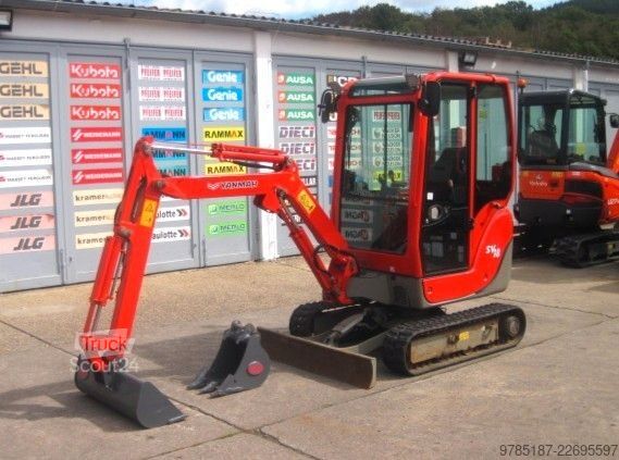 Mini bager YANMAR SV 18 * 2x Löffel * vgl. 15 16 17