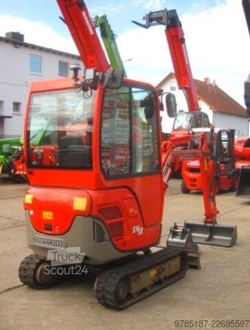 Mini bager YANMAR SV 18 * 2x Löffel * vgl. 15 16 17