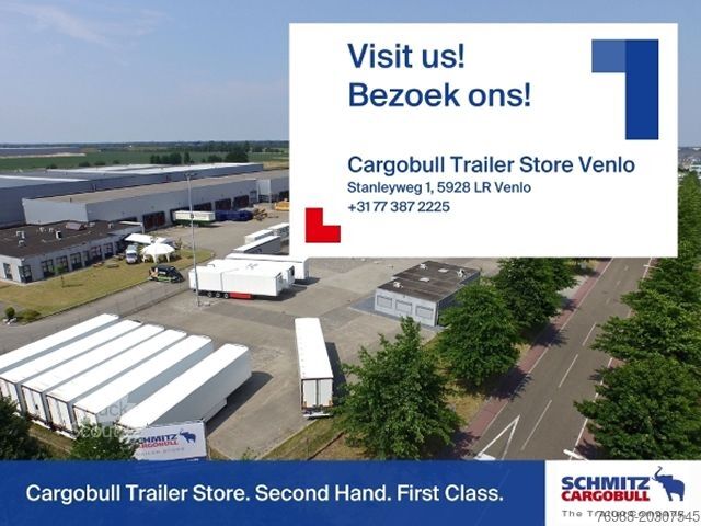 Kutu dorse Schmitz Cargobull Trockenfrachtkoffer Standard Ladebordwand