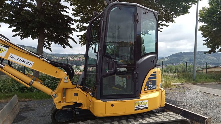 Міні -екскаватор <7т Komatsu PC55MR-5E0 with 3 buckets