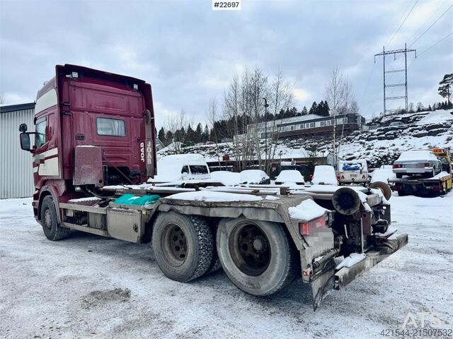 System med krogarm Scania R520 6x2 Hooklift Truck – Euro 6