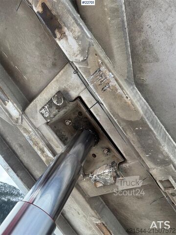 Tipper Scania R730 6x4 snow plow–equipped tipper truck with unde