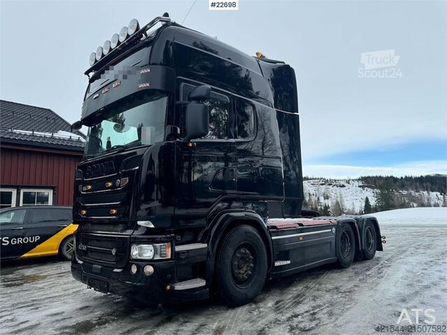Standard tractor Scania R730 6x4 Tractor Unit with Hydraulics and Raised X