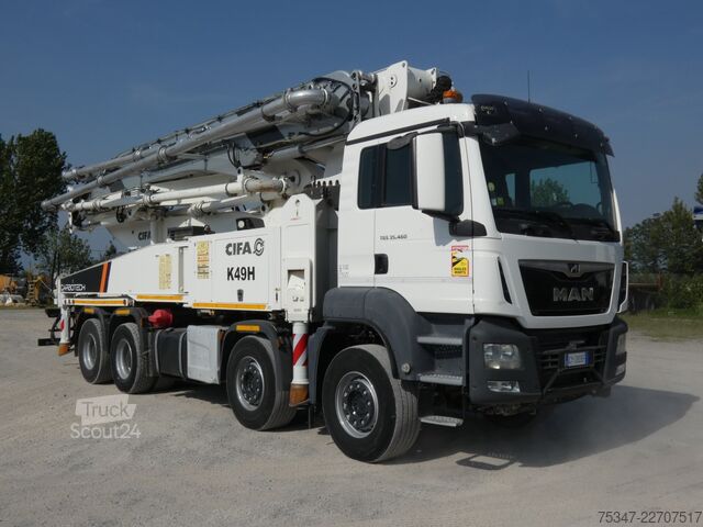 Autopompa per calcestruzzo MAN TGS 35.460