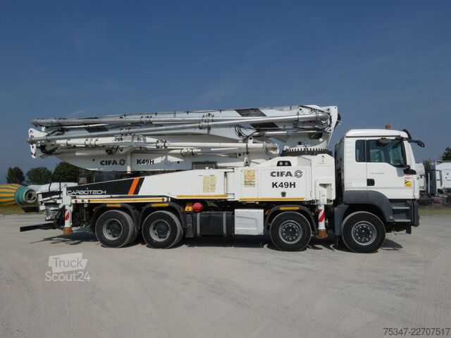 Autopompa per calcestruzzo MAN TGS 35.460