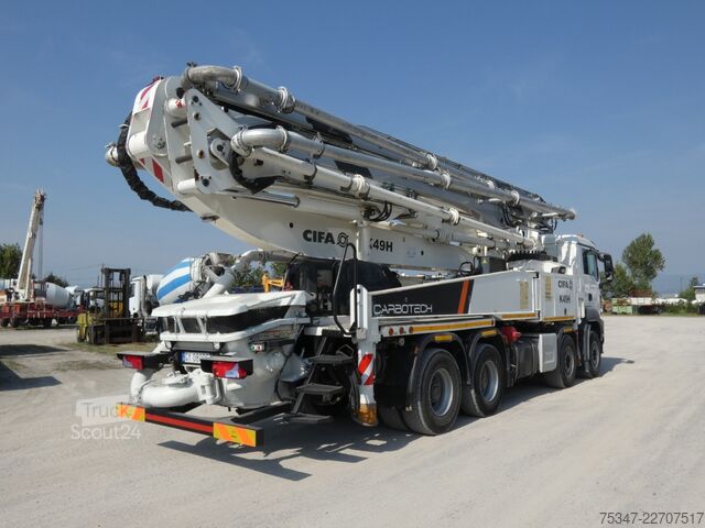 Autopompa per calcestruzzo MAN TGS 35.460