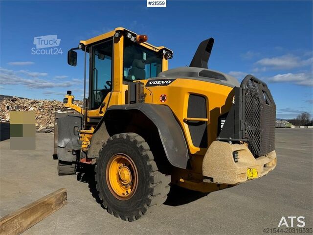 Ratinis krautuvas Volvo L60H Wheel Loader WATCH VIDEO