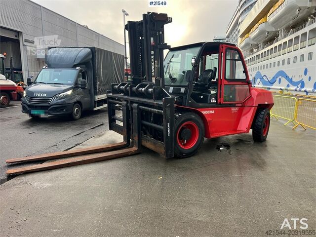 Gaffeltruck Hangcha CPCD120 Forklift w/ hydraulic forks, side shift an