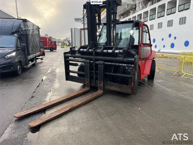 Gaffeltruck Hangcha CPCD120 Forklift w/ hydraulic forks, side shift an