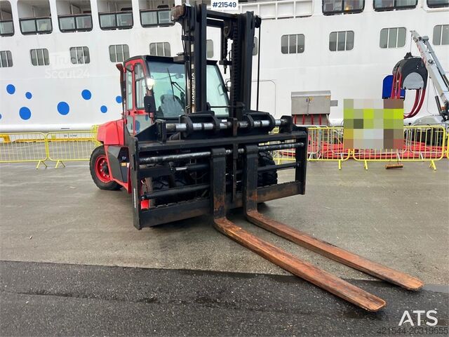 Gaffeltruck Hangcha CPCD120 Forklift w/ hydraulic forks, side shift an