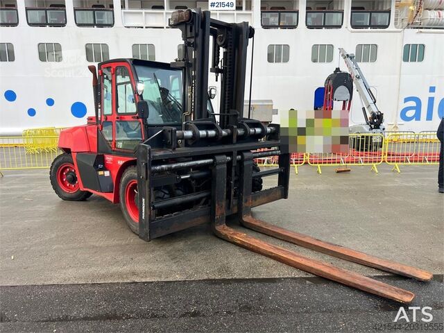 Gaffeltruck Hangcha CPCD120 Forklift w/ hydraulic forks, side shift an