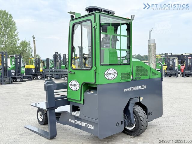 Четырёхходовой вилочный погрузчик Combilift C4500 DIESEL DUPLEX WIDE FORK POSITIONER
