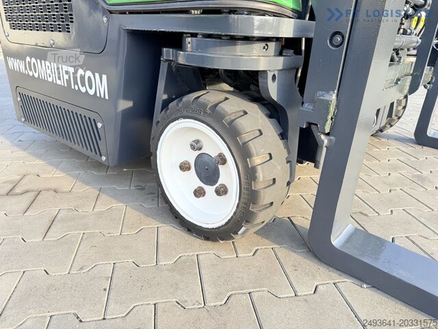 Четырёхходовой вилочный погрузчик Combilift C2500CB DIESEL TRIPLEX 5500 FREE LIFT
