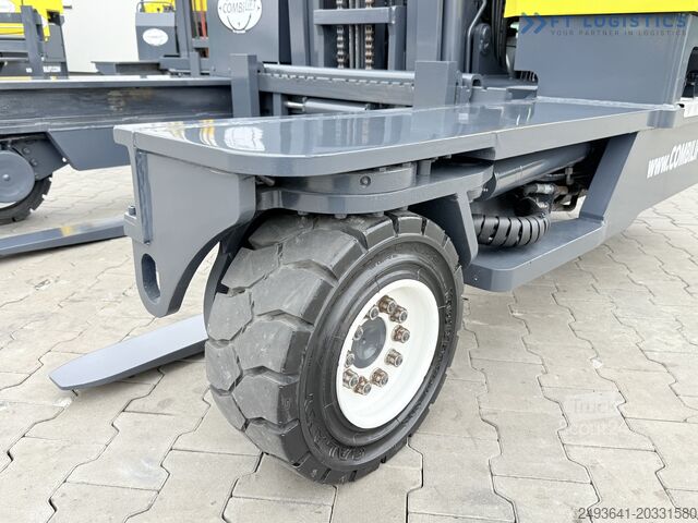 Четырёхходовой вилочный погрузчик Combilift C4000 GAS DUPLEX 4600 FREE-LIFT CABIN