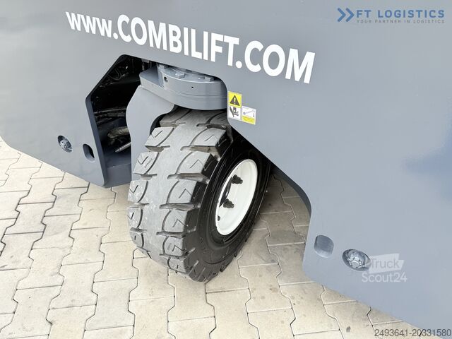 Четырёхходовой вилочный погрузчик Combilift C4000 GAS DUPLEX 4600 FREE-LIFT CABIN