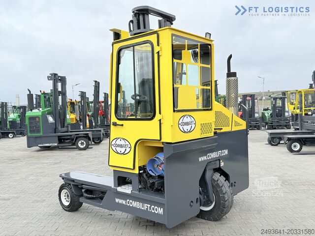 Четырёхходовой вилочный погрузчик Combilift C4000 GAS DUPLEX 4600 FREE-LIFT CABIN