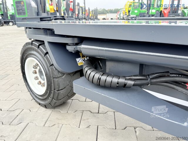 Четырёхходовой вилочный погрузчик Combilift C4000 GAS DUPLEX 4600 FREE-LIFT CABIN