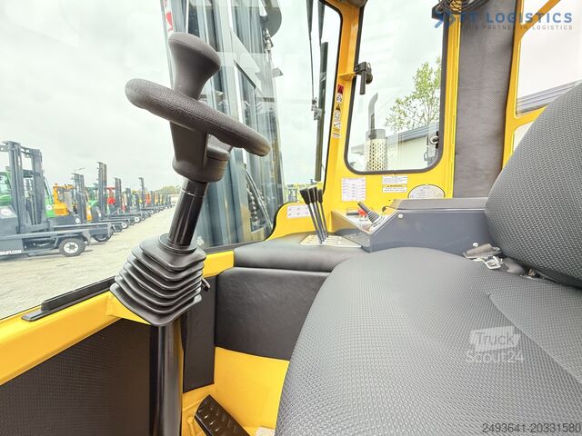 Четырёхходовой вилочный погрузчик Combilift C4000 GAS DUPLEX 4600 FREE-LIFT CABIN