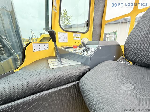 Четырёхходовой вилочный погрузчик Combilift C4000 GAS DUPLEX 4600 FREE-LIFT CABIN