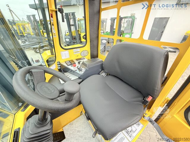 Четырёхходовой вилочный погрузчик Combilift C4000 GAS DUPLEX 4600 FREE-LIFT CABIN