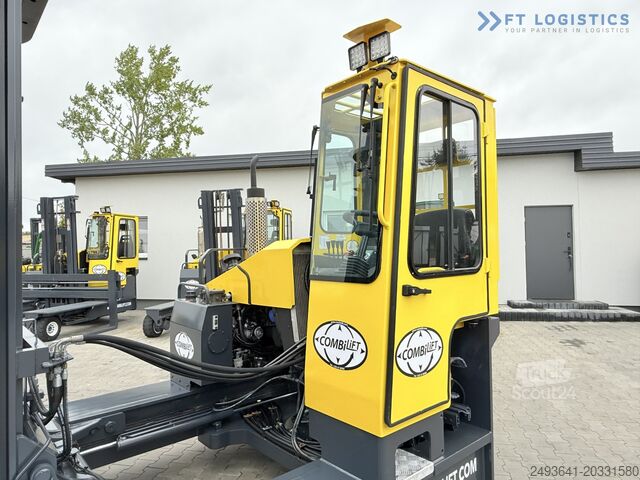 Четырёхходовой вилочный погрузчик Combilift C4000 GAS DUPLEX 4600 FREE-LIFT CABIN