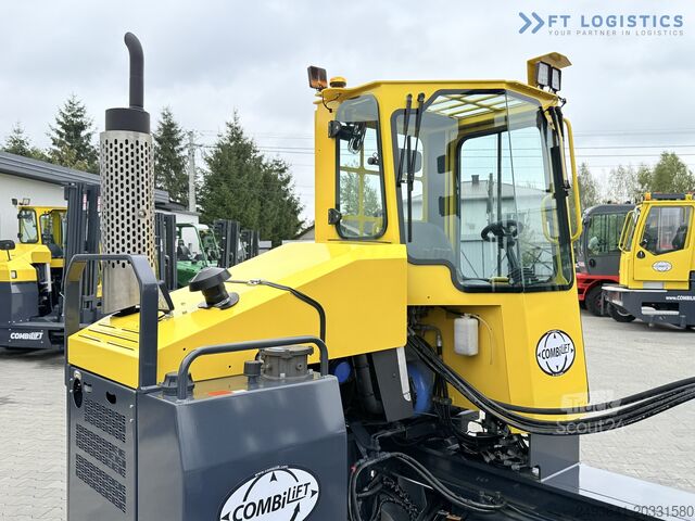 Четырёхходовой вилочный погрузчик Combilift C4000 GAS DUPLEX 4600 FREE-LIFT CABIN