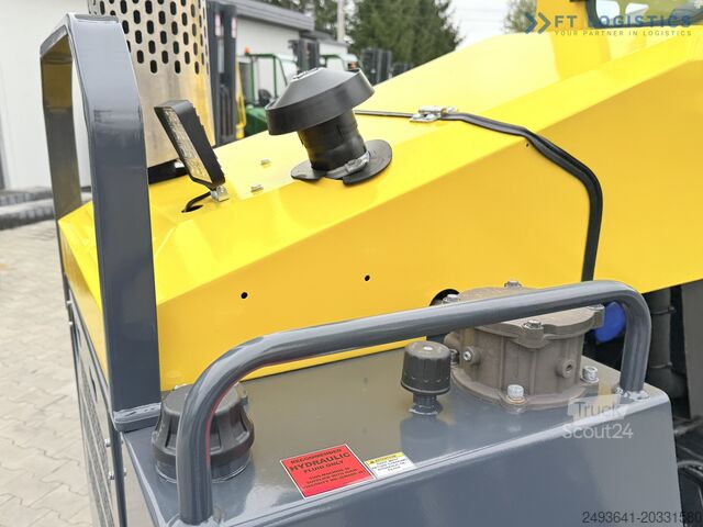 Четырёхходовой вилочный погрузчик Combilift C4000 GAS DUPLEX 4600 FREE-LIFT CABIN