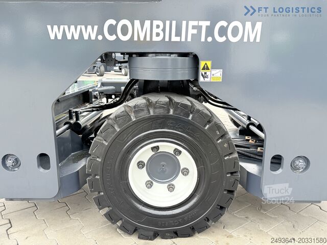 Четырёхходовой вилочный погрузчик Combilift C4000 GAS DUPLEX 4600 FREE-LIFT CABIN