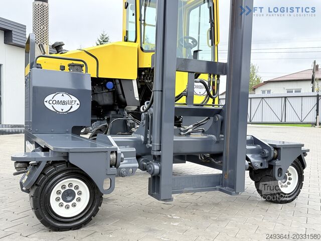 Четырёхходовой вилочный погрузчик Combilift C4000 GAS DUPLEX 4600 FREE-LIFT CABIN