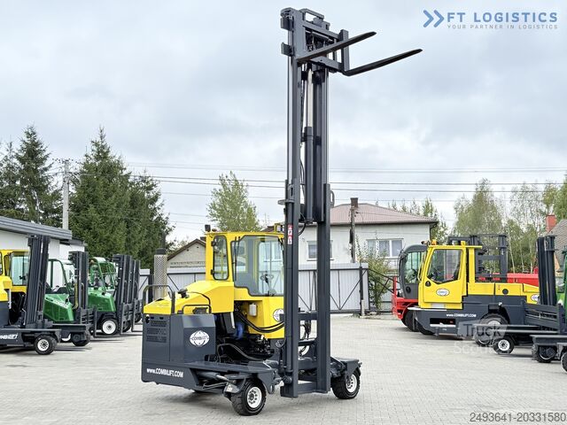 Четырёхходовой вилочный погрузчик Combilift C4000 GAS DUPLEX 4600 FREE-LIFT CABIN