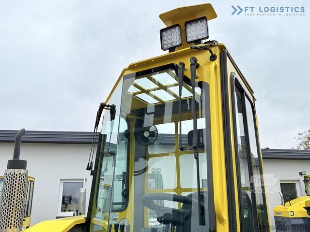 Четырёхходовой вилочный погрузчик Combilift C4000 GAS DUPLEX 4600 FREE-LIFT CABIN