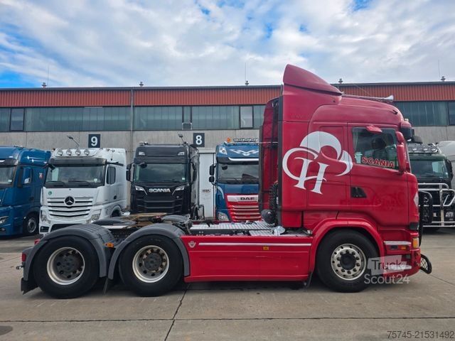 Ciężarówka ciężkiego typu SCANIA R 580 * V8 * KIPP * STANDKLIMA *  90T ZUGLAST *