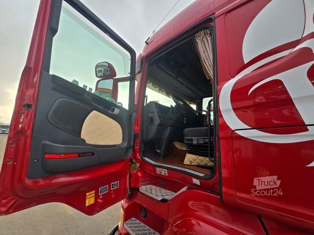 Ciężarówka ciężkiego typu SCANIA R 580 * V8 * KIPP * STANDKLIMA *  90T ZUGLAST *