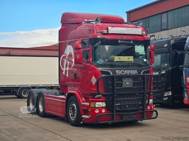 Standardowy ciągnik siodłowy SCANIA R 580 * V8 * KIPP * STANDKLIMA *  90T ZUGLAST *