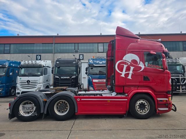 Standardowy ciągnik siodłowy SCANIA R 580 * V8 * KIPP * STANDKLIMA *  90T ZUGLAST *