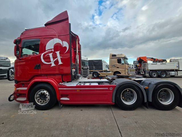 Standardowy ciągnik siodłowy SCANIA R 580 * V8 * KIPP * STANDKLIMA *  90T ZUGLAST *