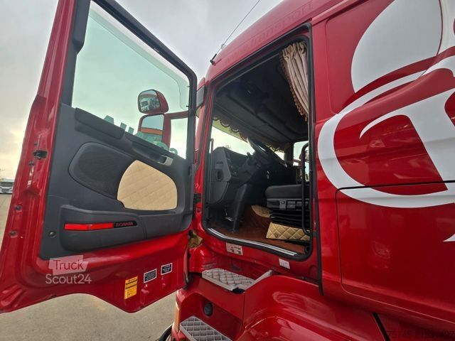 Standardowy ciągnik siodłowy SCANIA R 580 * V8 * KIPP * STANDKLIMA *  90T ZUGLAST *