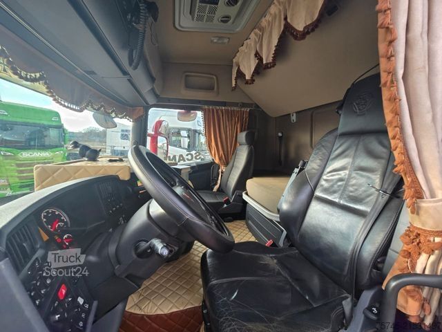 Standardowy ciągnik siodłowy SCANIA R 580 * V8 * KIPP * STANDKLIMA *  90T ZUGLAST *