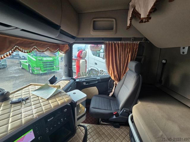 Standardowy ciągnik siodłowy SCANIA R 580 * V8 * KIPP * STANDKLIMA *  90T ZUGLAST *